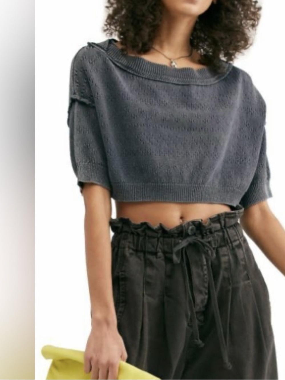 Free People Sandcastle Crop
Sweater top